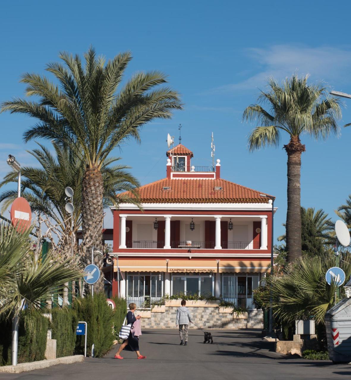 Camping Bahia Santa Pola Exterior foto